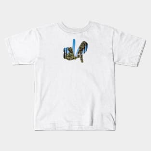 Medium LA Hands, Palm Trees Kids T-Shirt